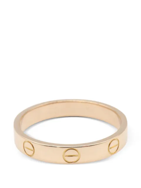 Cartier 2010s mini Love ring Pink 1096504