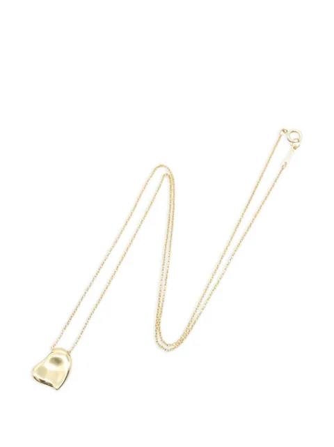 Tiffany & Co. Pre-Owned 2010s Full Heart necklace Gold 1096507