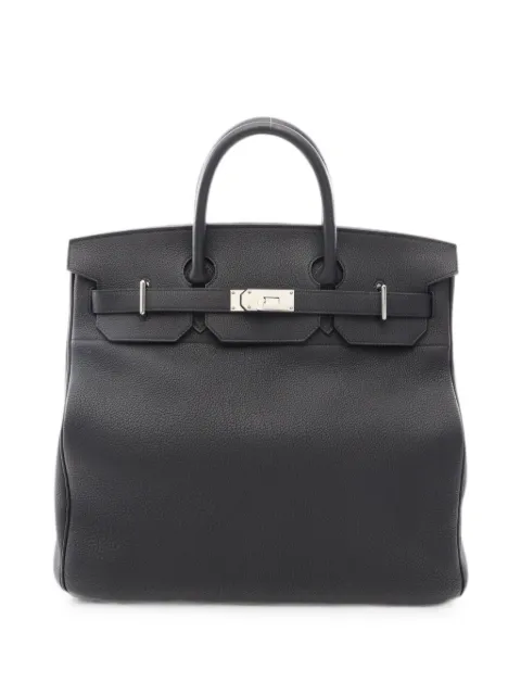 Hermès Pre-Owned 2023 40 Haute Couture handbag Black 1098084B