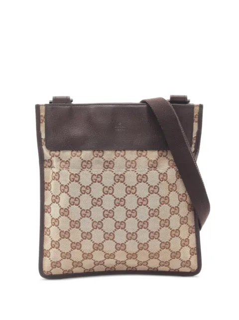 Gucci Pre-Owned 2000s GG canvas shoulder bag Neutrals 1096208