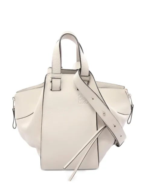 Loewe Pre-Owned 2010s small Hammock handbag White 1098054