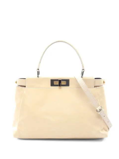Fendi Pre-Owned 2000s Peekaboo handbag Neutrals 1092519