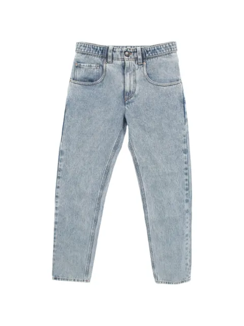 Louis Vuitton Pre-Owned 2020s V-patch jeans Blue 1097722