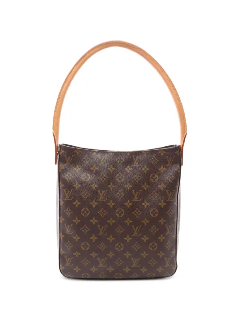Louis Vuitton Pre-Owned 2002 GM Looping Monogram shoulder bag Brown 1097048DU0042