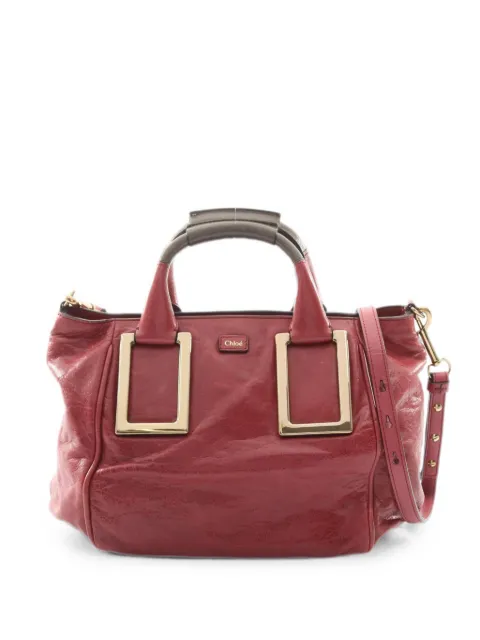 Chloé Pre-Owned 2000s Ethel tote bag Red 1096221