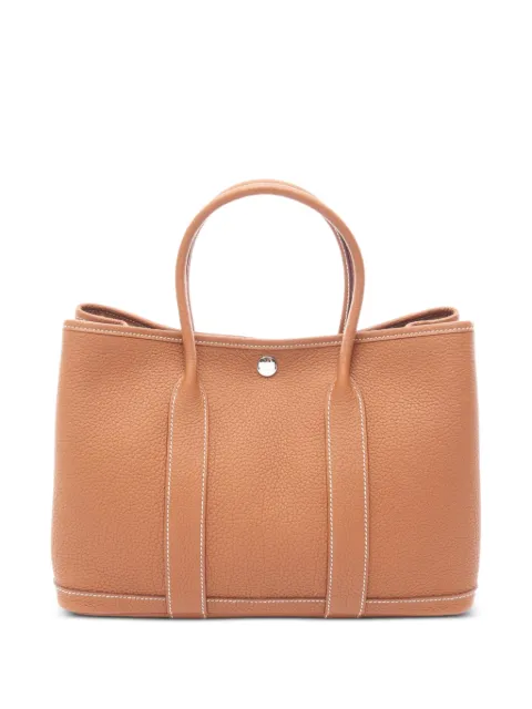 Hermès Pre-Owned 2025 TPM Garden Party tote bag Brown 1098068K