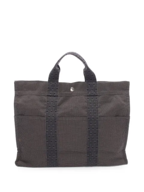 Hermès Pre-Owned 2010s MM Herline tote bag Grey 1097619