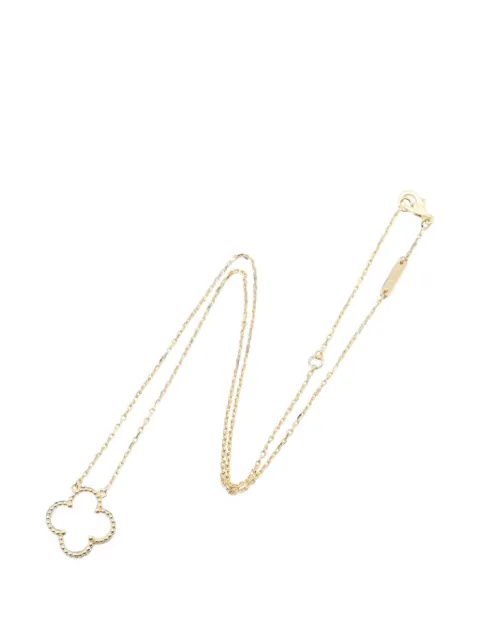 Van Cleef & Arpels Pre-Owned 2010s Alhambra mother of pearl necklace Gold 1096982JE124227