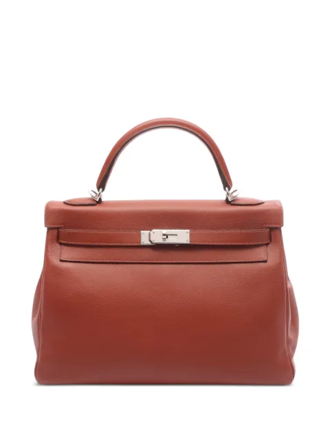 Hermès Pre-Owned 2020 32 Kelly Verso handbag Brown 1099357Y