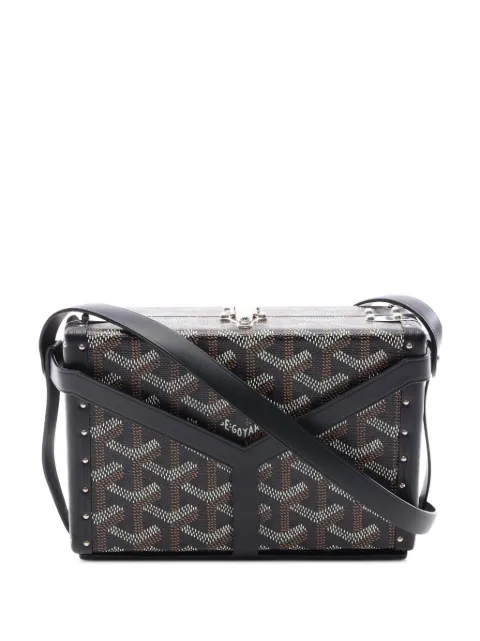 Goyard Pre-Owned 2010s Minaudière Trunk shoulder bag Black 1098156