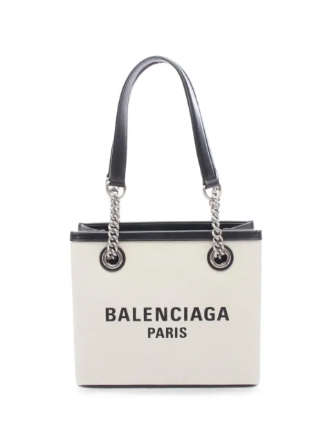 Balenciaga Pre-Owned 2010s small Duty Free tote bag Neutrals 1097609