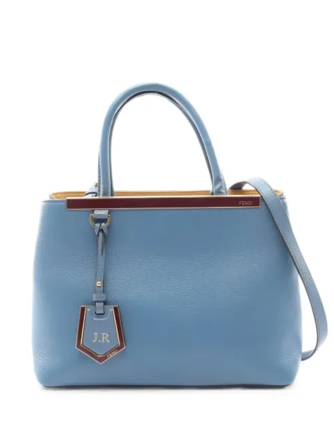 Fendi Pre-Owned 2000s Petite 2Jours tote bag Blue 1092535