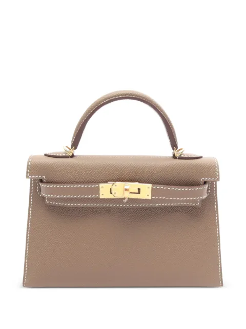 Hermès Pre-Owned Mini Kelly 2 tote bag Brown 1099402K