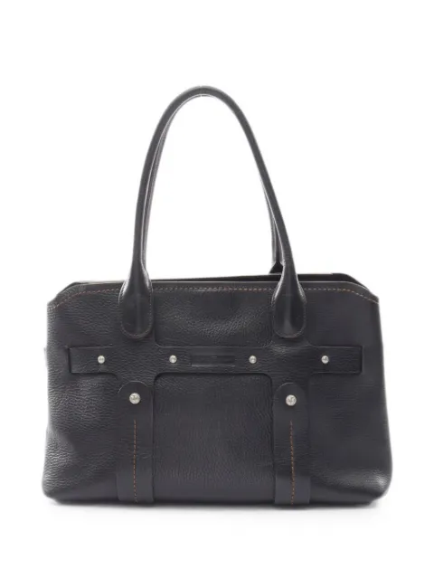 Ferragamo Pre-Owned 2000s Gancini shoulder bag Black 1095149
