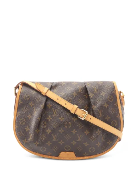 Louis Vuitton Pre-Owned 2011 MM Menilmontant monogram shoulder bag Brown 1096878DU3141