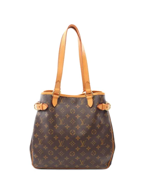Louis Vuitton Pre-Owned 2008 Batignolles Vertical monogram tote bag Brown 1097037