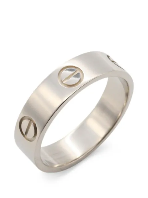 Cartier 2010s Love ring Silver 1096732