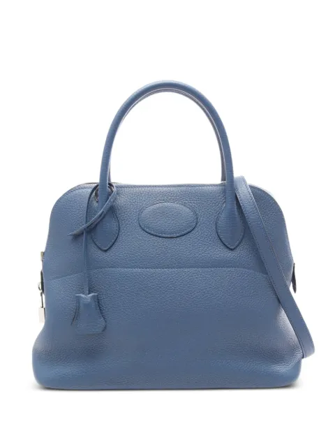 Hermès Pre-Owned 2017 31 Bolide handbag Blue 1099391A