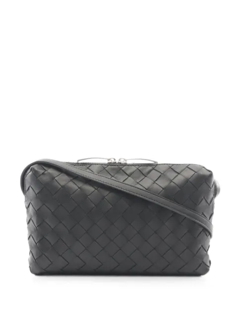 Bottega Veneta Pre-Owned small Intrecciato shoulder bag Black 1098104