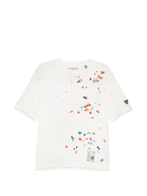 Maison MIHARA YASUHIRO graphic-print T-shirt White K17TS781