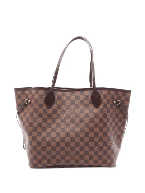 Louis Vuitton Pre-Owned 2013 MM Neverfull Damier Ebène tote bag Brown 1098598CA2103
