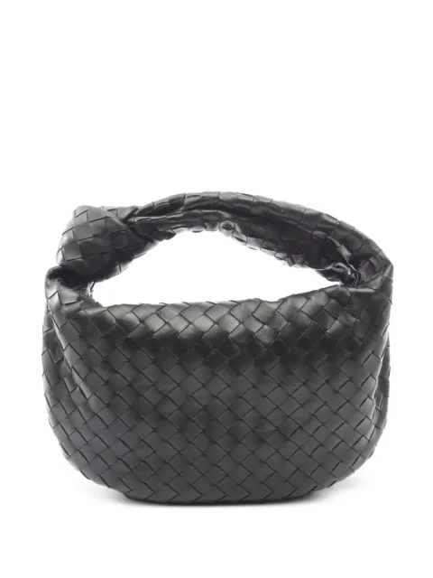 Bottega Veneta Pre-Owned Jodie intrecciato tote bag Black 1098945