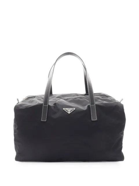 Prada Pre-Owned mini 2000s Boston bag Black 1096220