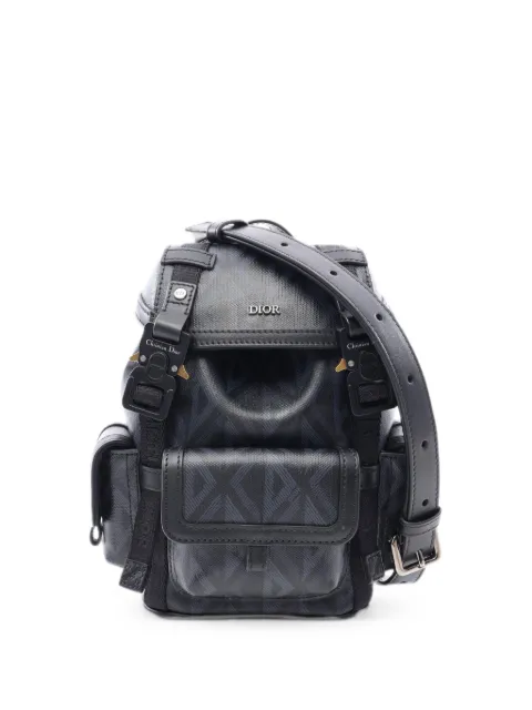 Christian Dior Pre-Owned 2010s CD Diamond backpack Black 1097581