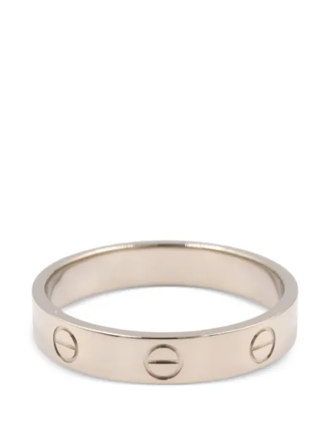 Cartier 2010s Love ring Silver 1096579