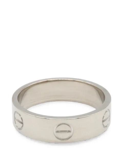 Cartier 2010s Love ring Silver 1096545
