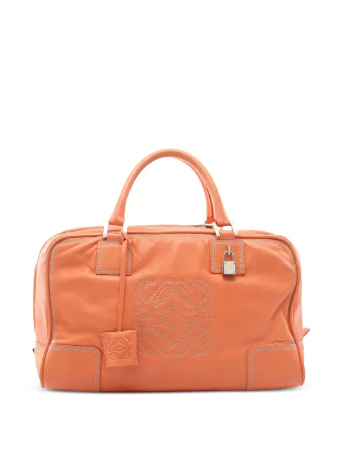 Loewe Pre-Owned 2000s 36 Amazona handbag Orange 1095128