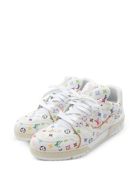 Louis Vuitton Pre-Owned 2024 LV x TM LV Trainer-line sneakers White 1097841BM1204