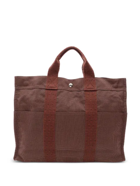 Hermès Pre-Owned 2010s MM Yale Line tote bag Brown 1097039