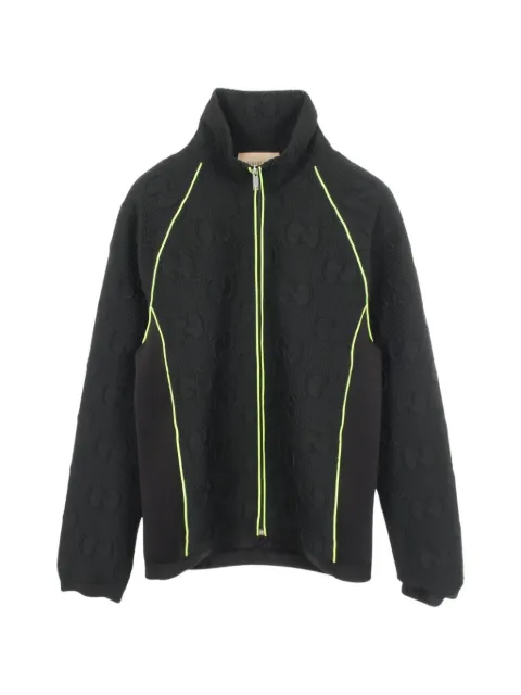 Gucci Pre-Owned 2010s GG neoprene jacket Black 1097934