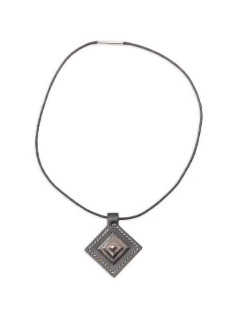 Hermès Pre-Owned 2001 Tuareg necklace Silver 1074101EINSQUARE