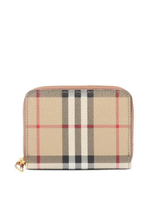 Burberry Pre-Owned zip-around coin purse Neutrals 1098908