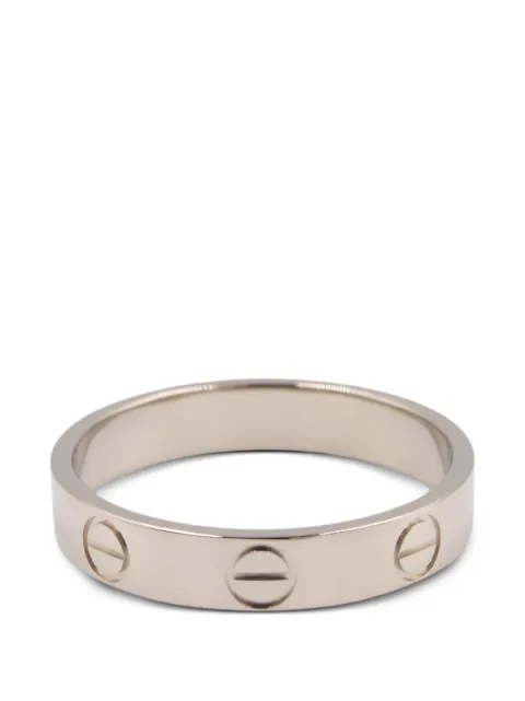 Cartier 2010s Mini Love ring Silver 1096572