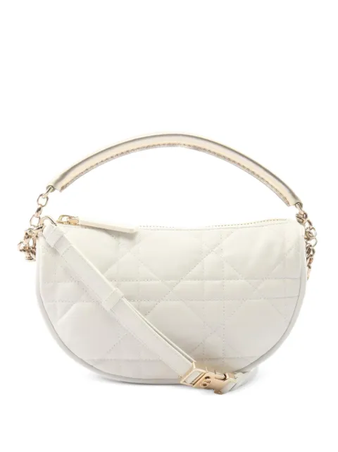Christian Dior Pre-Owned 2010s Vibe Cannage leather tote bag White 1091277