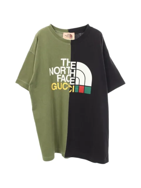 Gucci Pre-Owned x Gucci 2010s logo-print T-shirt Green 1097957