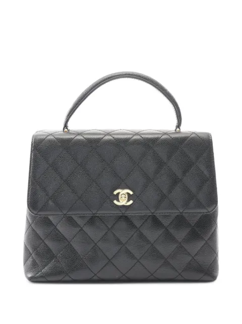 CHANEL Pre-Owned 2002-2003 Matelasse handbag Black 10984207781098