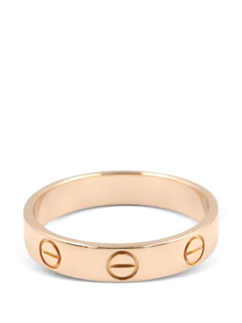 Cartier 2010s mini Love ring Pink 1095786