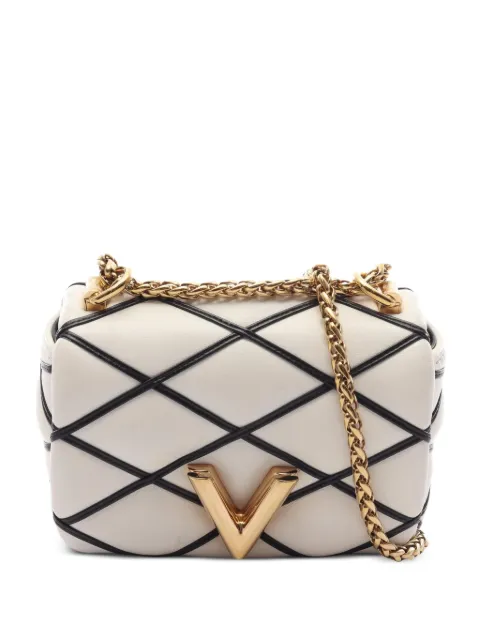 Louis Vuitton Pre-Owned 2010s Pico GO-14 malletage shoulder bag White 1098872