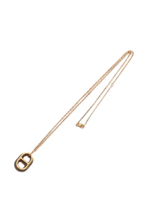 Hermès Pre-Owned 2010s O'Maillon Chaîne d'Ancre necklace Gold 1088959
