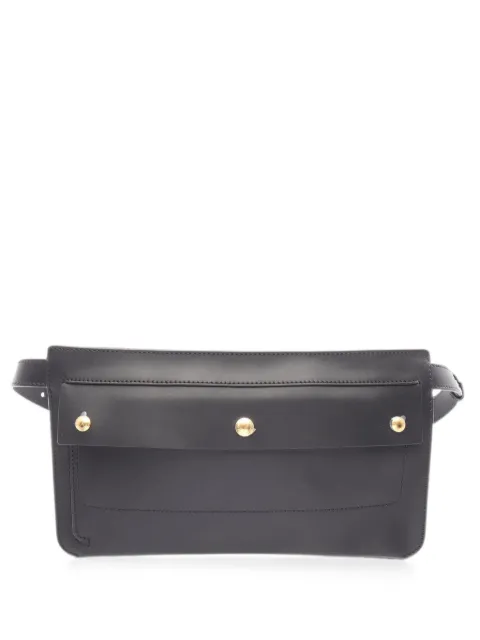 Burberry Pre-Owned 2010s leather belt bag Black 1081654