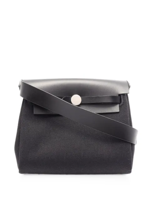 Hermès Pre-Owned Herbag Zip mini bag Black 1099396G