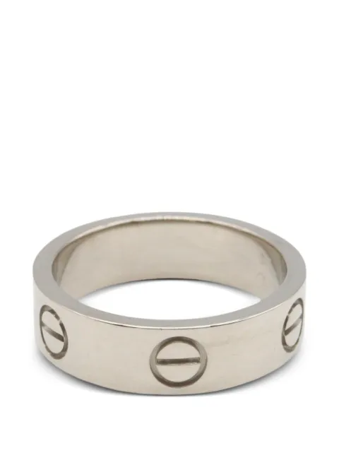 Cartier 2010s Love ring Silver 1096538