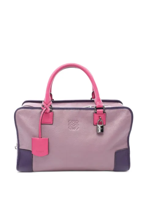 Loewe Pre-Owned 2000s 36 Amazona holdall bag Purple 1097000