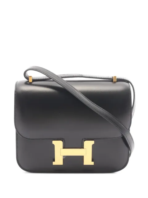 Hermès Pre-Owned 2024 Constance 3 mini shoulder bag Black 1098000W