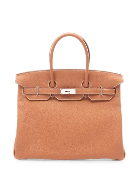 Hermès Pre-Owned Birkin 35 Togo tote bag Brown 1098081G