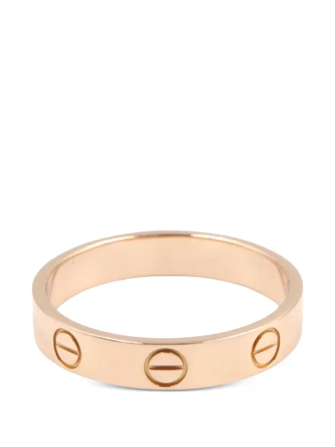 Cartier 2010s Love ring Pink 1095779